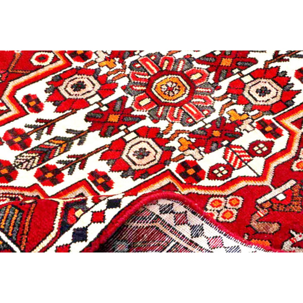 Handknuten Orientaliskt Patinamatta Bakhtiar 152x258cm Röd