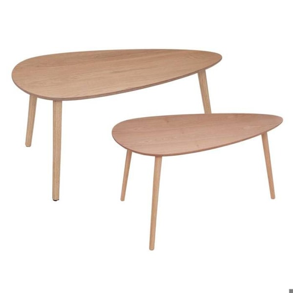 Miléo naturskøn lavbord X2 Atmosphera - Naturlig Naturlig