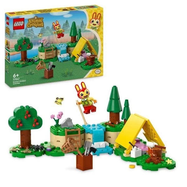 LEGO Animal Crossing 77047 Claras utomhusaktiviteter, kreativ byggleksak Flerfärgad