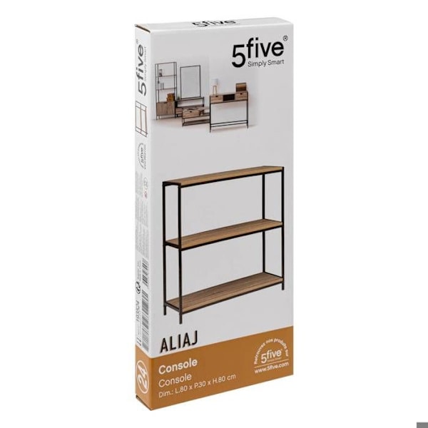 5five - konsoli 3 tasoa "aliaj" luonnollinen tammi -efekti Naturlig