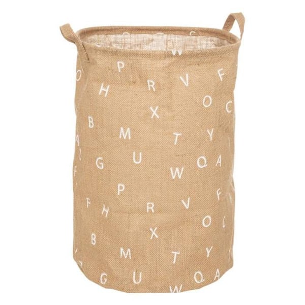 Lasten kori "Aakkoset" - juutti - Beige - Atmosphera sisustussuunnittelija Beige