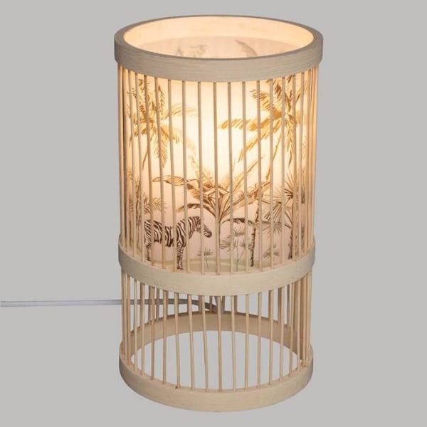 Safari bambulampa Beige