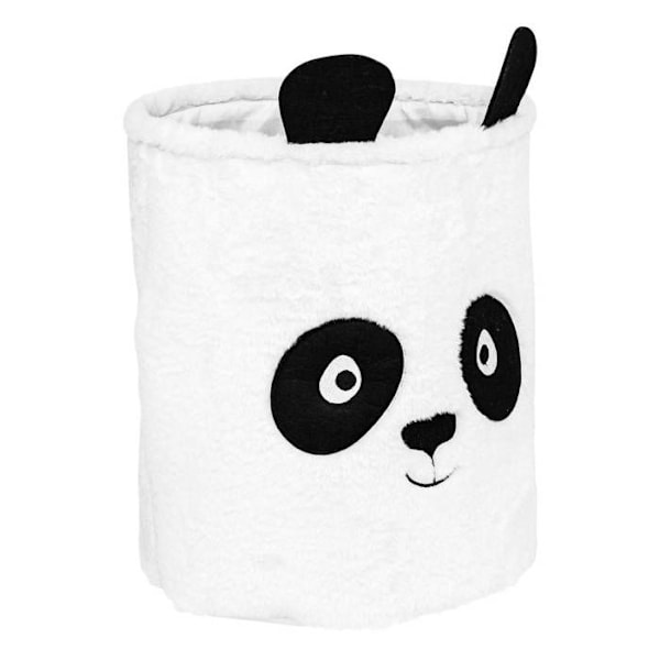 Pandaback "Andy" svart och vit D35x40cm - Atmosphera inredningsskapare - Vit Svartvitt