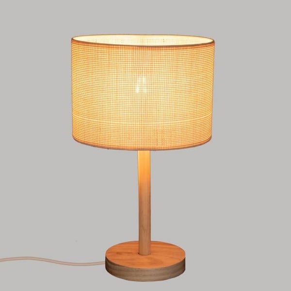 "Lampa rak 'Della' - pin - H42 cm - Beige - Atmosphera inredningsdesigner" Naturlig