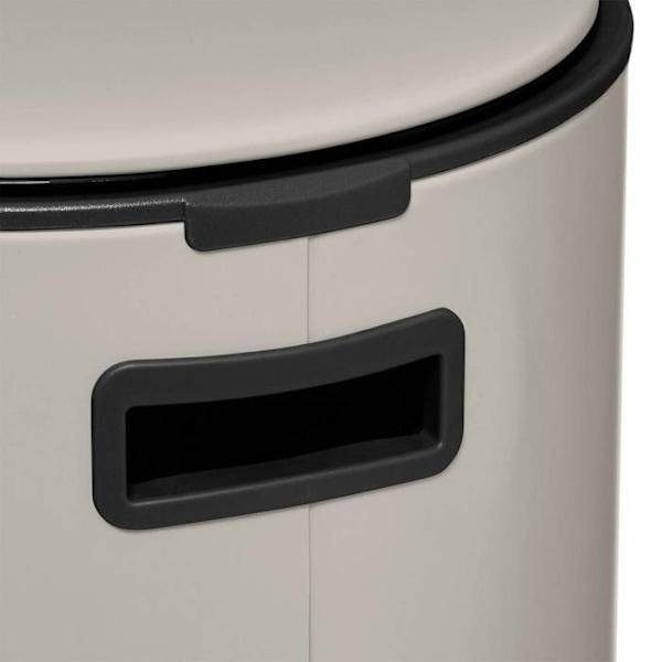 5five - soptunna "delta" 30l metall lera Gul