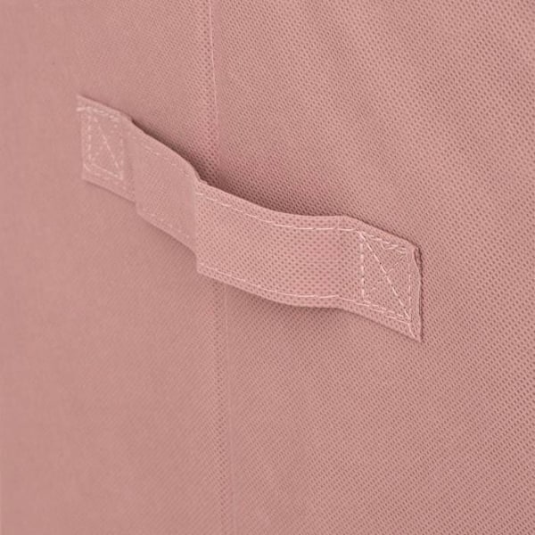 Børneopbevaringskasse - Atmosphera - Rådyr - 29x29 cm - Karton - Rosa Lyserød