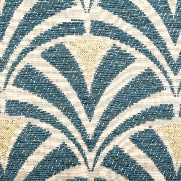 Extra pall - ATMOSPHERA - Chiara - Blå och vit - Chenille Jacquard - Modern design Blå