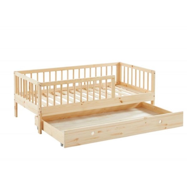 Säng barn Ark av Drömmar med låda 70x140 - Laïba Kids Beige