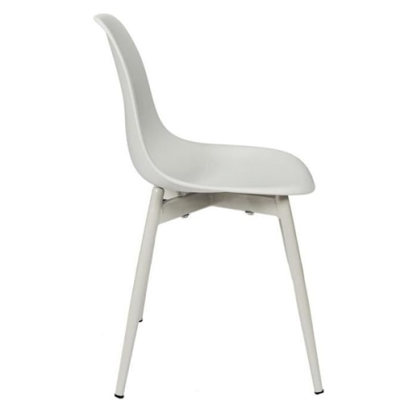 Barnstol Design "lina" 58cm Grå - Paris Prix