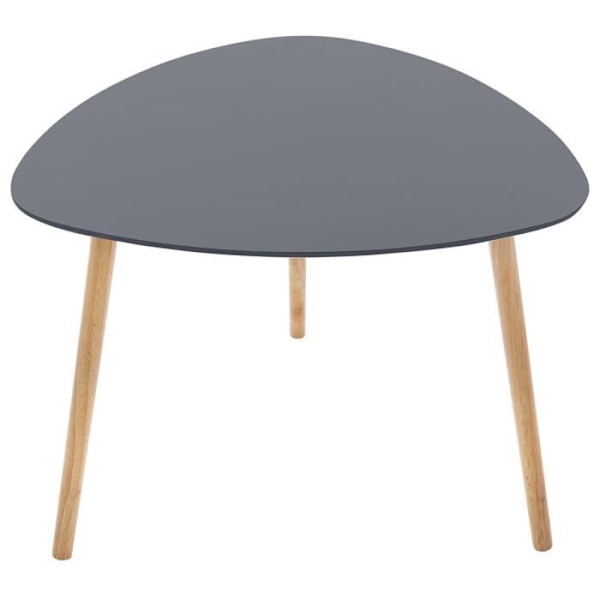 Sæt med 3 Mileo Break kaffeborde Andre Beige, Grå, Gul