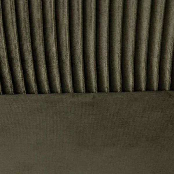 Fauteuil Solaro i grön khaki sammet - Atmosphera inredningsdesigner - Grön Grön khaki