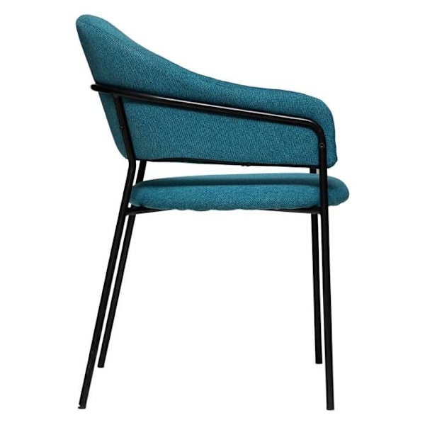 Siron Atmosphera blåtæppe lænestol - Med armlæn - Samtids - Design Blå And