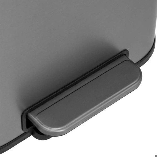 5five - skraldespand i inox med mat finish 30l Pengar