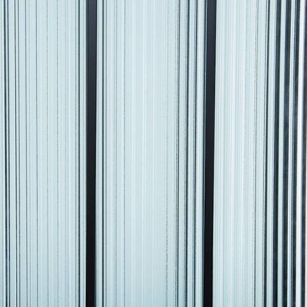 Paravent - Atmosphera - Atelier - Metall - Härdat glas - Svart - H170 cm Svart