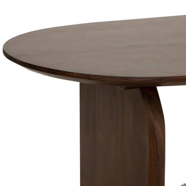 Soffbord "Isana" 120x60cm brun - Atmosphera inredningsdesigner - Brun kastanj