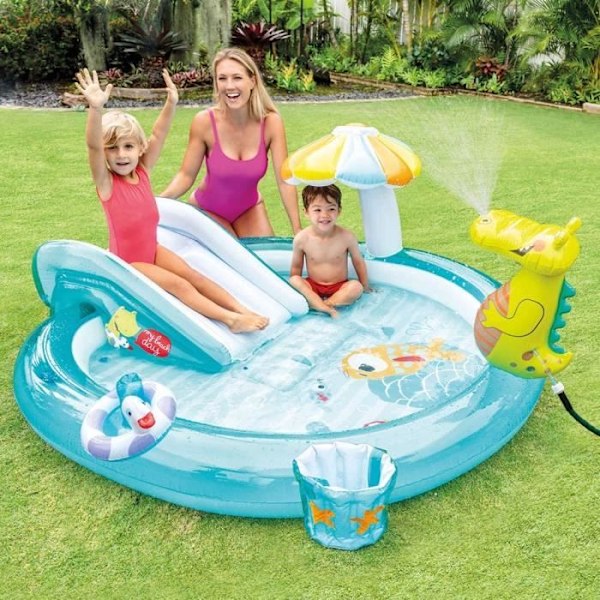 JEUX DE PISCINE INTEX Aire de jeux alligator7 Flerfärgad