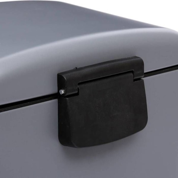 Ariane metal pedal bin - 30 L - Mørkegrå Mörkgrå