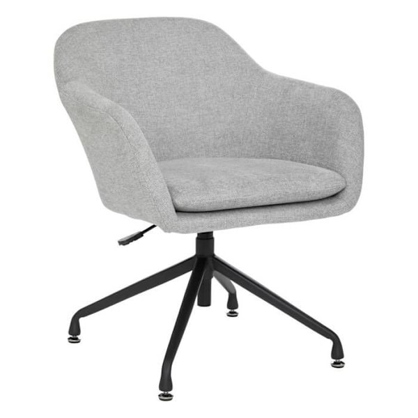 Kontorstol - ATMOSPHERA - Grå - Stof - Højdejusterbar - Moderne design grå