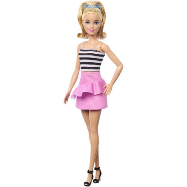 Barbie-Barbie Fashionistas-Blond dukke 65-års jubilæum HRH11 Flerfärgad