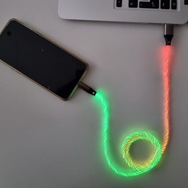 Glödande Mobilkabel (100 CM) - USB-C