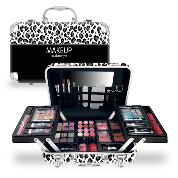 GLOSS Makeup taske kollektion Modern Style - 62 stk.