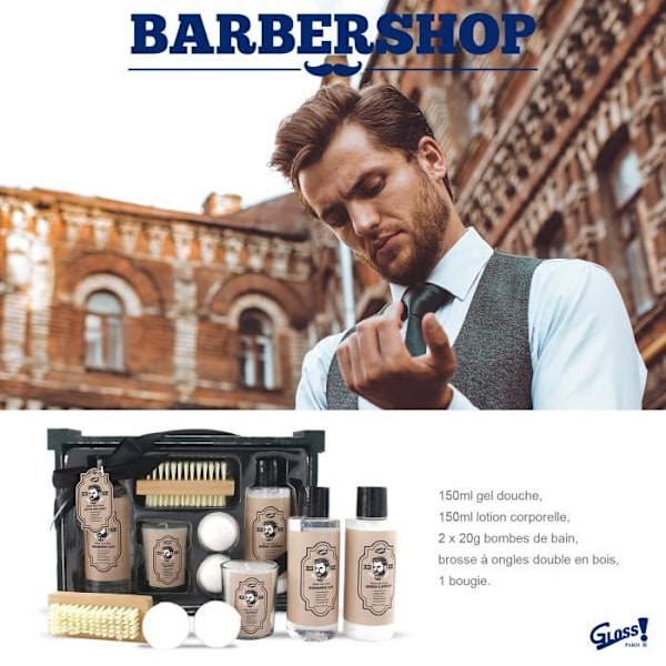 Barberikauppa Miesten - Puinen Kylpyalayle - 6kpl