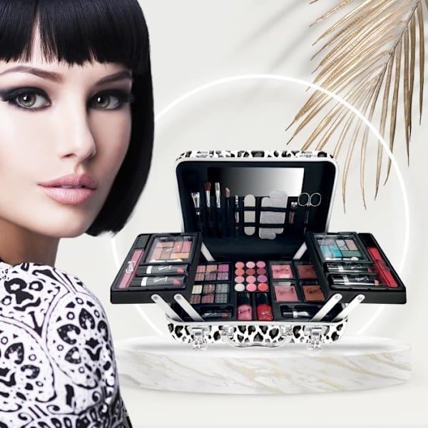 GLOSS Makeup taske kollektion Modern Style - 62 stk.