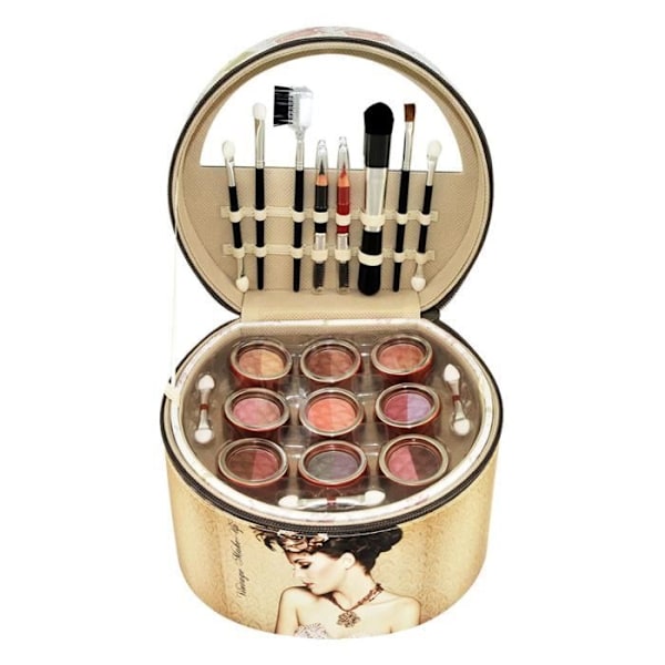 GLOSS - Vintage makeup case - 36 stykker