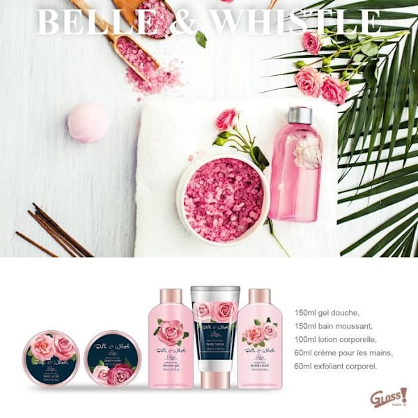 Coffret til bad - Belle & Whistle Spring - Træ - 5 stk.