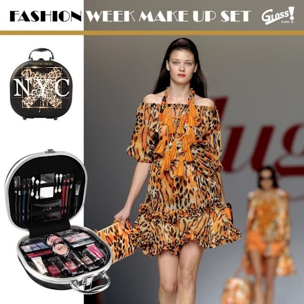 Makeup taske - INGEN NAVN - Glamour & Mode - Fuldt udvalg - Varierede farver - Ideel gave Röd, Rosa, Beige, Lila, Transparent