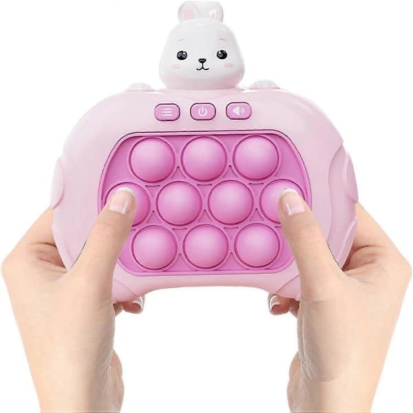 Pop It-spill - Pop It Pro Light Game Quick Press Fidget Game Rosa Rosa Kanin rosa pink