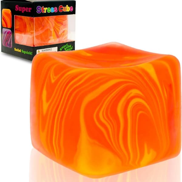 Stressavlastande leksak Nee Doh Dreamy Water Drop Flow Pattern Square Maltose Pinch Mouse-FM-