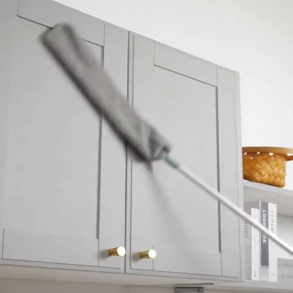 Enklere rengjøring under sofaen Rengjøringsmopp - Easyclean - Støvmopp silver