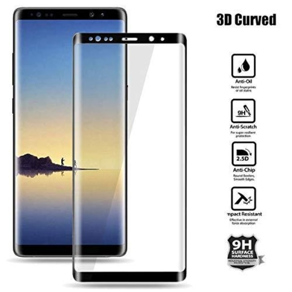 4 st Fulltäckande Härdat Glas för din Samsung Note 8