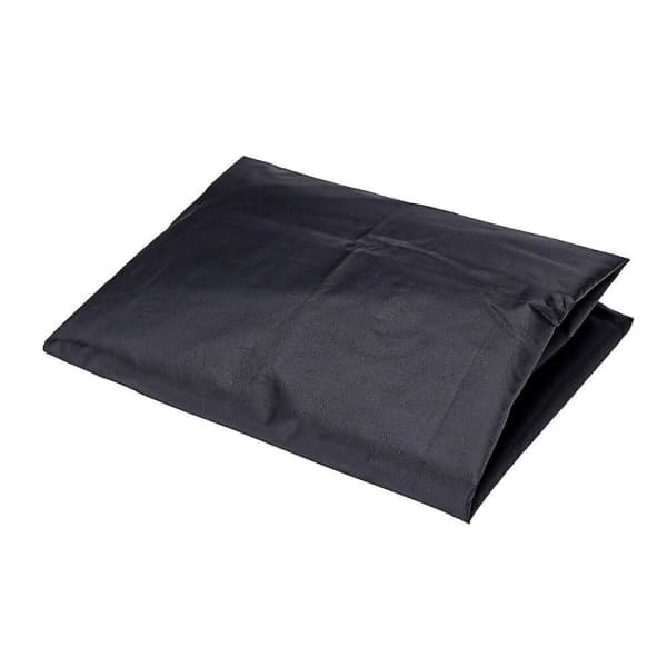 Pejsafdækning Rund Vandtæt Pejsafdækning Polyester Sort Udendørs Rund Grillafdækning (diameter 76cm, Højde 30cm)