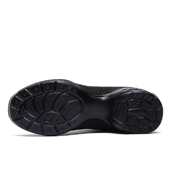 Kvinders sko Åndbare slip-on dansesko skridsikre løbesko 2G1902 Sort Black 36