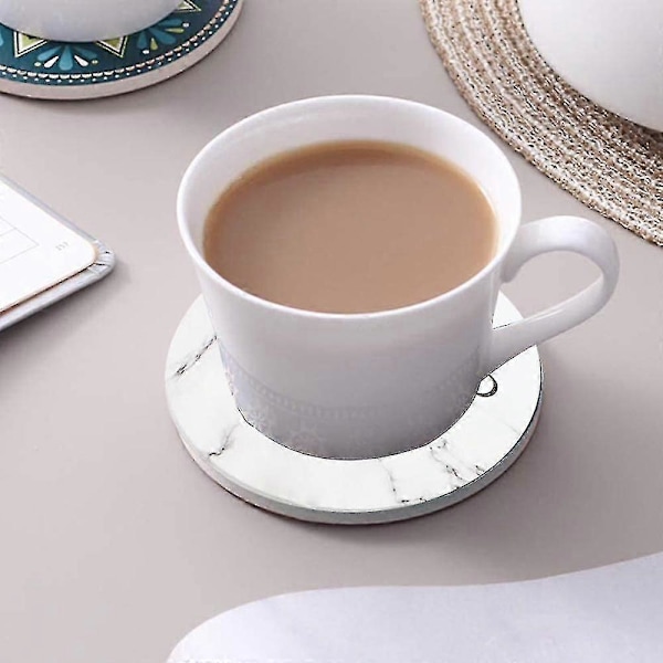 Bilunderlägg, absorberande böjd keramisk stenunderlägg modern abstrakt design för män och kvinnor D