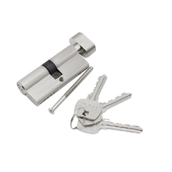 Låscylinder med 3 nycklar / säkerhetsdörrlås 330 90mm