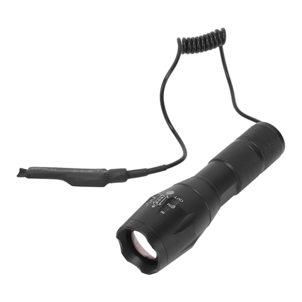 850nm IR Ficklampa Infraröd Ficklampa Zoombar Mörkerkamera