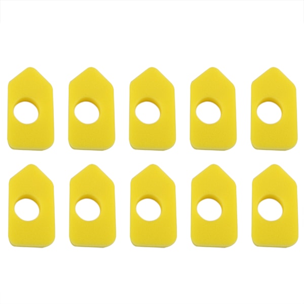 10-pack Gula Luftfilter i Skum Ersättning för 986434
