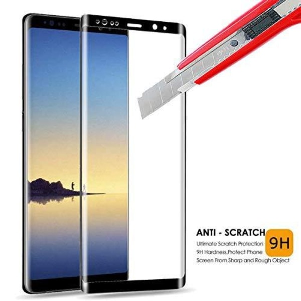 4 st Fulltäckande Härdat Glas för din Samsung Note 8