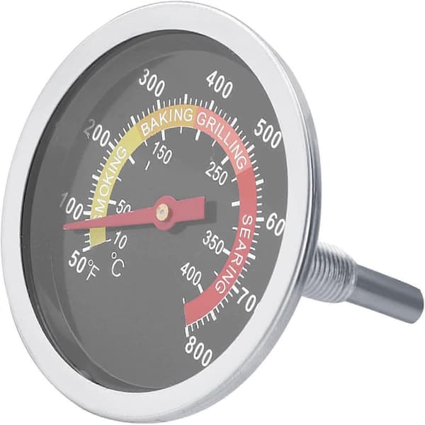 Weber Grill Termometer Lokk Genesis 50~800 Rustfritt Stål Grilltermometer Temperaturmåler for Grilling