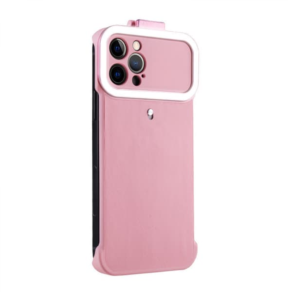 Velegnet til iPhone 12 Pro Max mobiltelefoncover med fyldlys