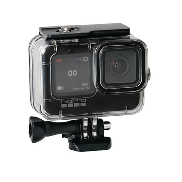 Vattentätt 60M Hus För GoPro Hero 12 11 10 9 Black Kamera Dykning Skyddande
