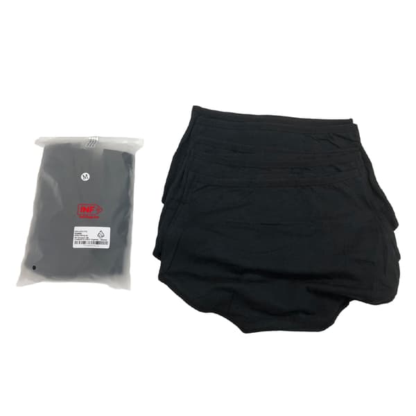 Højtaljede trusser (5-pak) Sort M Sort Black M
