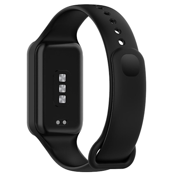 Ersättningsarmband för Mi Redmi Smart Band 2 Klocka Silikon Armbandsrem Bälte för Redm Midnight Black