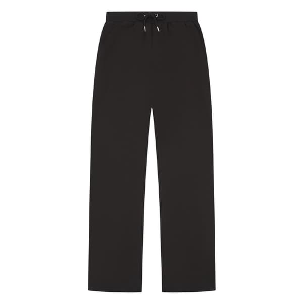 Herr Ringspun Bomull Avslappnade Joggingbyxor Svart Black S