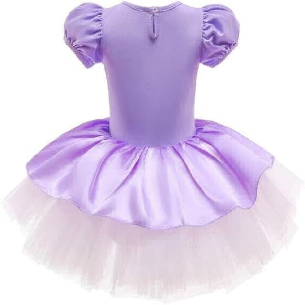 110 cm Prinsesse Sofia ballet-tutu, børneballetkostume, balletdragt, størrelser 2-8 år A3 110cm