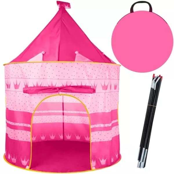 Legetelt til børn / Børnetelt - Pop Up Telt Rosa pink