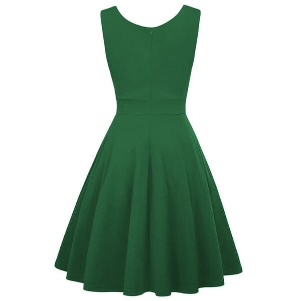Retro Rockabilly Kjoler til Kvinder white L